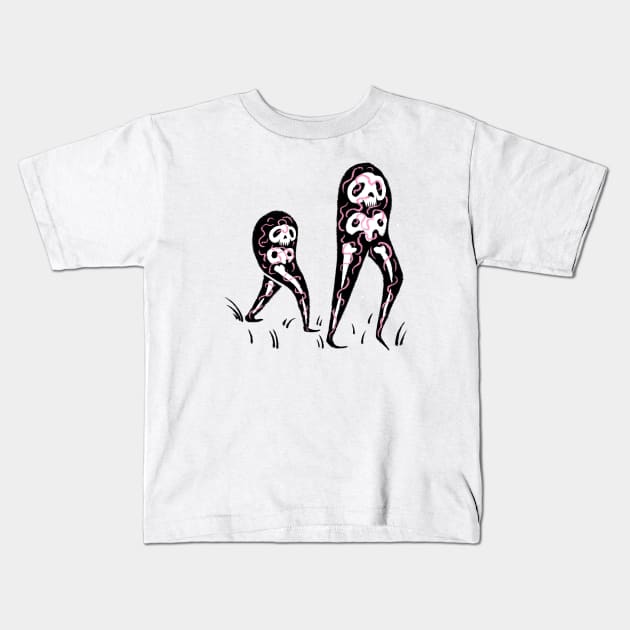 Weird Creatures Kids T-Shirt by LoudMouthThreads